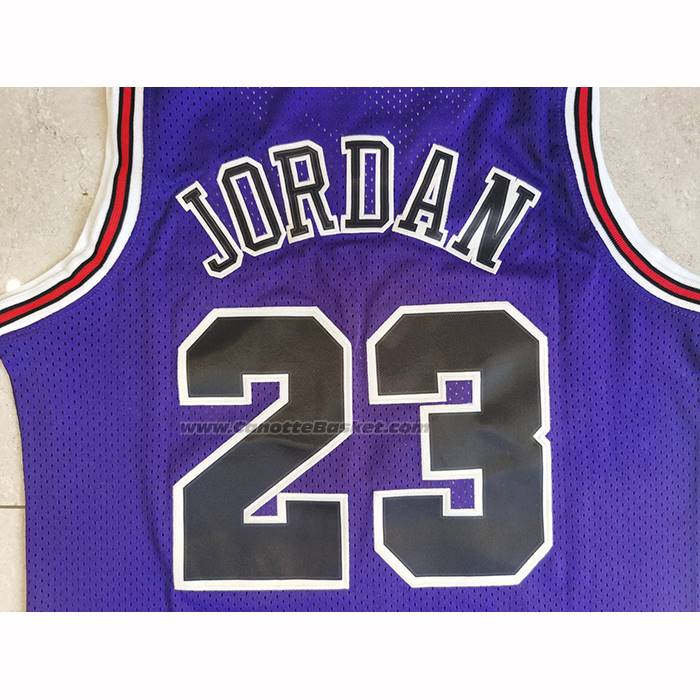 Maglia Chicago Bulls Michael Jordan No 23 Mitchell & Ness 1997-98 Viola